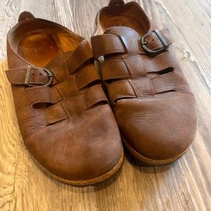 Haflinger loafer clogs